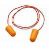 Zátkové chrániče sluchu so šnúrkou 3M 1100 SNR 37 dB oranžové