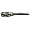 Valcová zaoblená fréza z tvrdokovu 12 x 25 x 6 mm MOST PRO Alu Cut WRC tvar C