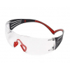 Okuliare 3M SecureFit 400 číre Scotchgard, SF401SGAF-RED