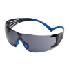 Okuliare 3M SecureFit 400 sivé Scotchgard, SF402SGAF-BLU-EU