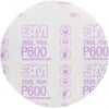 Kotúč na suchý zips 75 mm zrnitosť P600 3M Hookit 260L, 30371