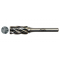 Valcová fréza z tvrdokovu s čelným ozubením 12 x 25 x 6 mm MOST PRO Alu Cut ZYA tvar B