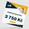 Dárková poukázka 3750 Kč