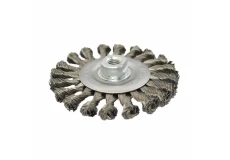 Kotúčová spletaná kefa ø 125 x 13 mm oceľový drôt 0,50 mm M14 MOST