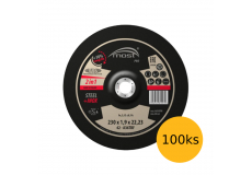 Rezný kotúč 230 x 1,9 mm MOST PRO METAL + INOX VRS typ 42, sada 100 ks