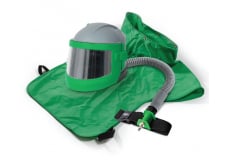 Pieskovacia/tryskacia helma s konštantným prúdením vzduchu NOVA 3 GVS/RPB