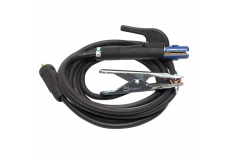 Zváracie káble (+ -) 25 mm2 3 m 35-50 komplet