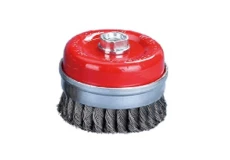 Hrncová spletaná kefa ø 75 mm oceľový drôt 0,5 mm M14 Eco MOST