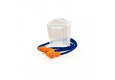 Zátkové chrániče sluchu so šnúrkou 3M 1271, SNR 26 dB + puzdro 3M