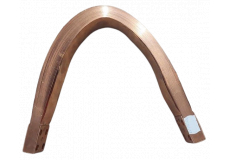 Lamelový medený prepoj 525 x 35 mm, rozteč dier 22 mm, LP-256