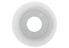 Náhradné lamely pre radiálnu štetinovú kefu 3M Scotch-Brite Bristle BB-ZB typ C 152,4 mm P120, biele
