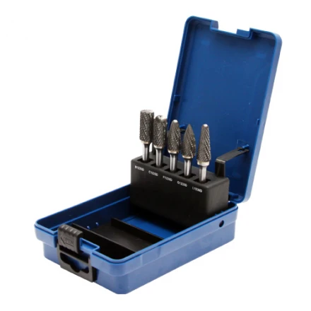 Set tvrdokovových fréz ø 12 x 6 mm: B, C, F, G, L STD MOST 5 ks