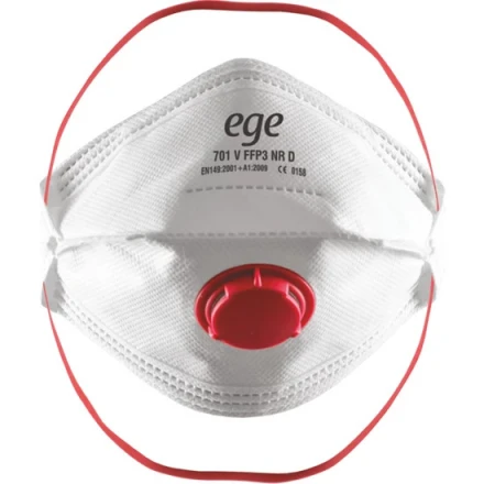 Časticový respirátor Ege 701 s ventilom NR D FFP3
