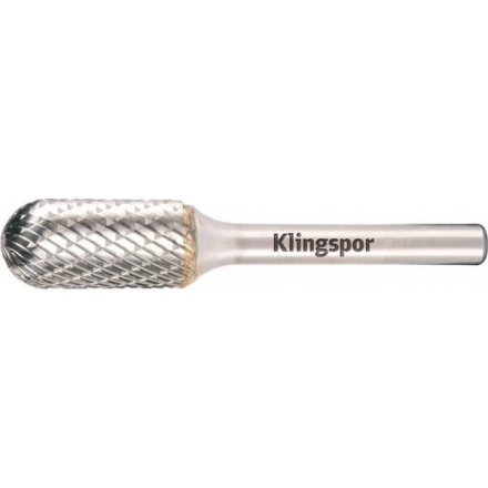 Valcová fréza s guľovou hlavou a krížovým ozubením z tvrdokovu 3 x 14 x 3 mm HF 100 C Klingspor
