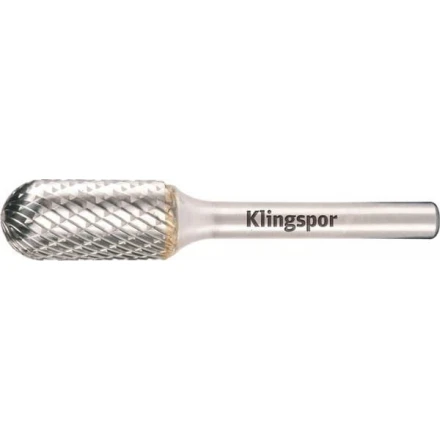 Valcová fréza s guľovou hlavou a krížovým ozubením z tvrdokovu 3 x 14 x 3 mm HF 100 C Klingspor