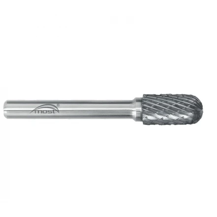 Valcová zaoblená fréza z tvrdokovu 8 x 20 x 6 mm MOST STANDARD WRC tvar C