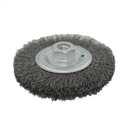 Kotúčová kefa ø 115 x 13 mm vlnitý oceľový drôt 0,30 mm M14 MOST