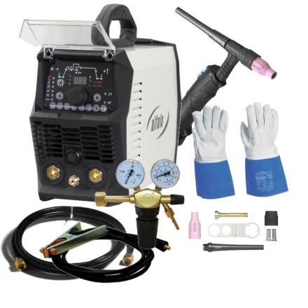 Set zváračka PERUN 200 T HF Pulse ALFA IN + horák, štartovacia sada, RV, káble