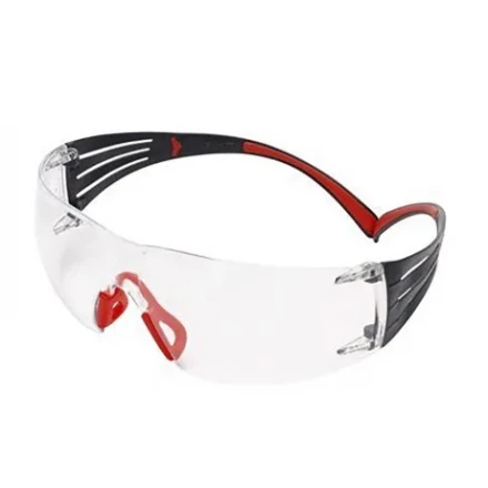 Okuliare 3M SecureFit 400 číre Scotchgard, SF401SGAF-RED