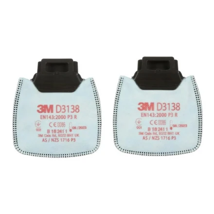 Časticové filtre 3M Secure Click D3138 P3 R