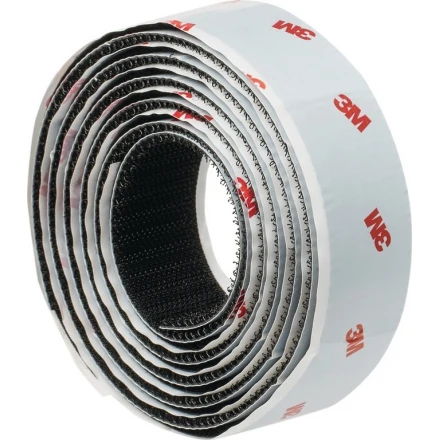 Suchý zip 25 mm x 1,25 m 3M Hook & Loop SJ352Bbk, černý