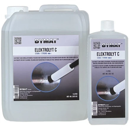 Kvapalina na čistenie zvarov Bymat Elektrolyt C (2021 DC) 1 liter