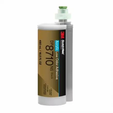 Lepidlo akrylové dvousložkové 3M Scotch-Weld DP8710NS černé 490 ml
