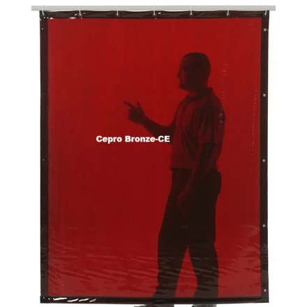 Svářecí zástěna CEPRO Bronze (Brown) 160 x 140 cm