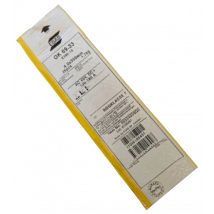 Rutil-bázická elektróda OK 69.33 2,5 x 300 mm 1/4 VP ESAB 0,6 kg