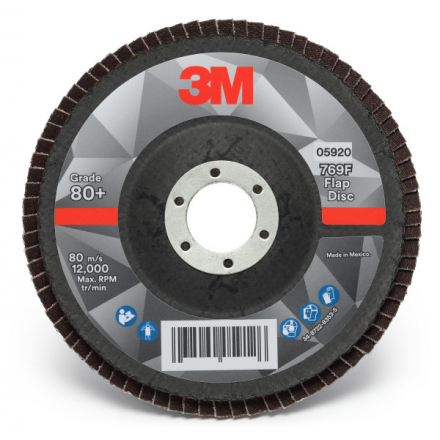 Lamelový kotúč 150 x 22,23 mm zrnitosť 80+ 3M 769F typ T29, 28901