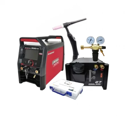 Set zváračka Invertec 300TP Lincoln Electric + chladenie, horák, RV