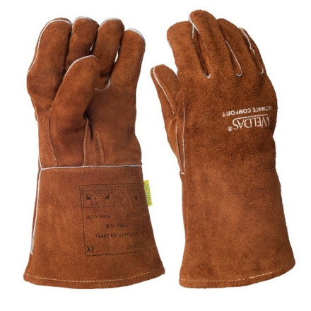 Svářečské rukavice 10-2392/18 Weldas velikost L/18 (9), prodloužené 18” (46 cm)