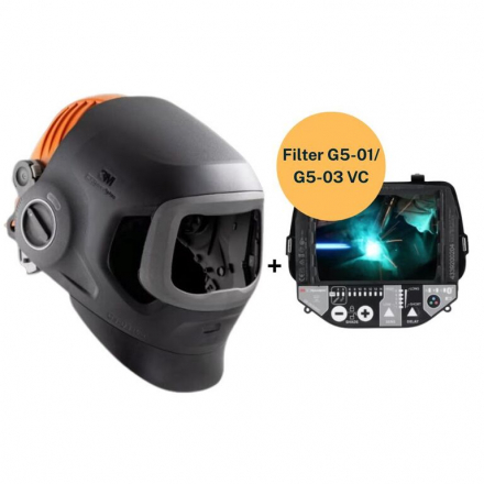 Zváracia kukla 3M Speedglas G5-03 Pro s filtrom G5-01/G5-03VC s prilbou G3501 Speedglas 3M