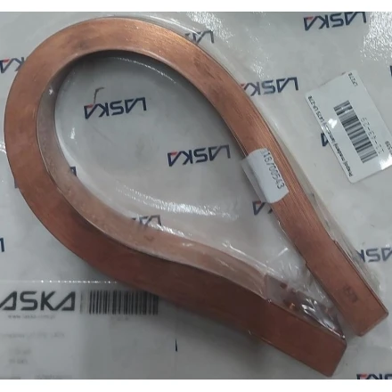 Lamelová měděná propojka 475 x 35 mm, rozteč otvorů 22 mm, LP-278