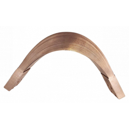 Lamelová měděná propojka 425 x 50 mm, rozteč otvorů 22 mm, LP-268