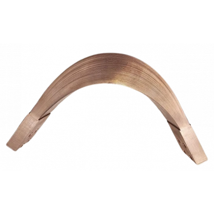 Lamelová měděná propojka 425 x 50 mm, rozteč otvorů 22 mm, LP-268