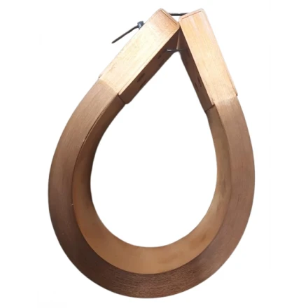 Lamelová měděná propojka 575 x 50 mm, rozteč otvorů 22 mm