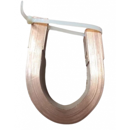 Lamelová měděná propojka 275 x 35 mm, rozteč otvorů 22 mm, LP-221