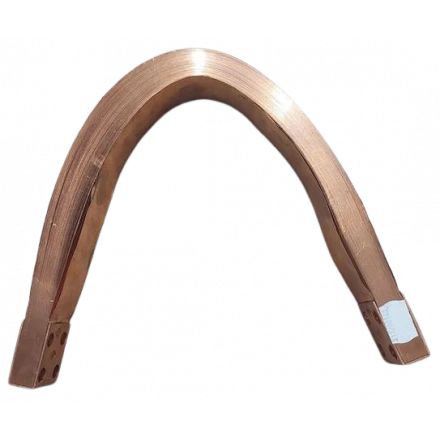 Lamelová měděná propojka 525 x 35 mm, rozteč otvorů 22 mm,  LP-256