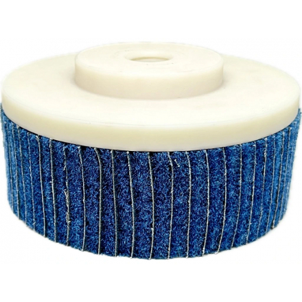 Čistiaci kotúč 6RL 150 x 75/50 x 25 mm 2xA zrnitosť ZA60P/ZAR Fine Dapecom, dvojradový pravotočivý