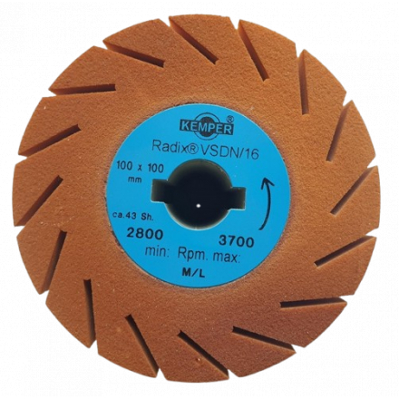 Satinovací valec 100 x 100 x 19 mm Soft VSDN 16