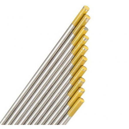 Volfrámová elektróda 2,4 x 175 mm lantánovaná WLa 15 TIG Abicor Binzel zlatá