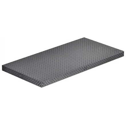 Zvárací stôl 2000 x 1000 x 100 mm bez nôh 3D PROFIEcoLINE systém 16 Demmeler, PE16-01002-500