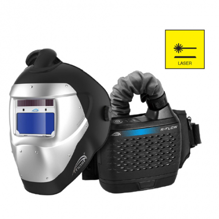Zváracia kukla MOST 100LW AIR s laserovým ochranným filtrom + filtroventilácia R-FLOW + taška