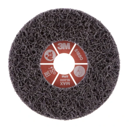 Čistiaci kotúč 115 x 22 mm Clean and Strip XT Pro XO-DB S XCRS 3M Scotch-Brite, fialový, 51880