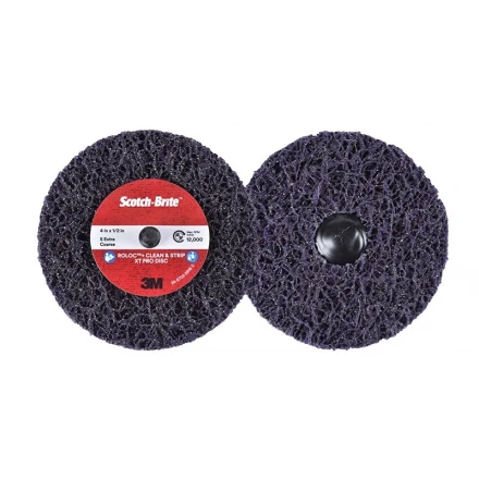 Čistiaci kotúč 100 x 13 x 6 mm Clean and Strip XT Pro XO-ZR S XCRS 3M Scotch-Brite Roloc+, fialový
