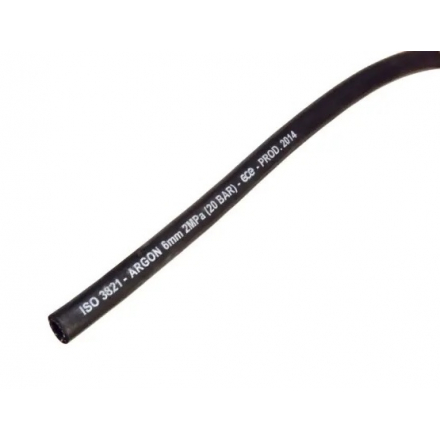 Hadica argón/CO2 6 x 12 mm čierna GCE