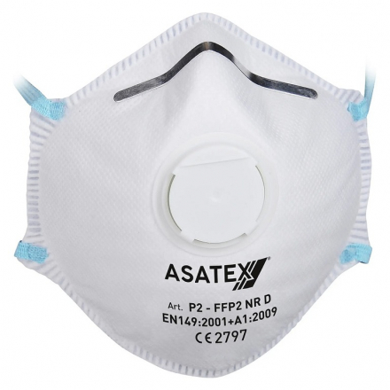 Časticový respirátor ASATEX NR D P2 FFP2