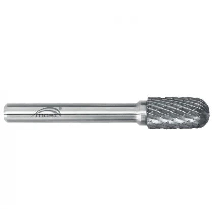 Valcová zaoblená fréza z tvrdokovu 10 x 20 x 6 mm MOST STANDARD WRC tvar C
