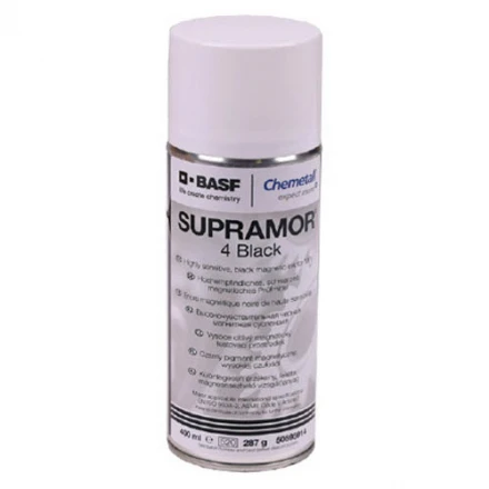 Sprej na magnetickú defektoskopiu čierny SUPRAMOR 4 BLACK 400 ml